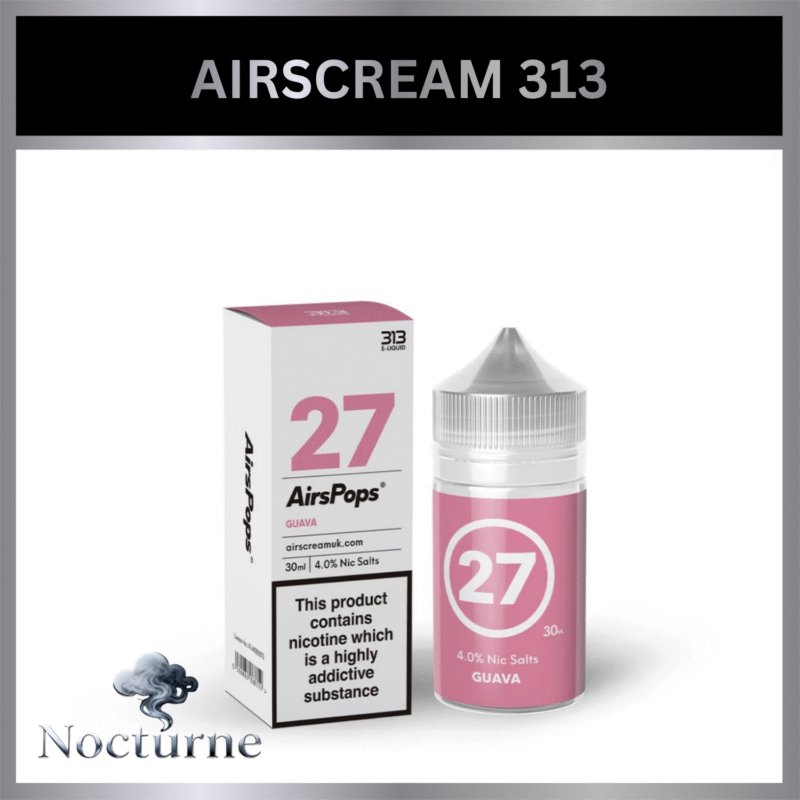 🌟英國 AIRSCREAM 313 E-LIQUID ｜數字小煙油 30ML