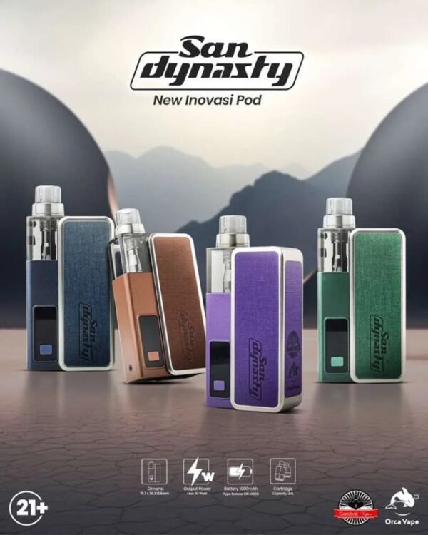 最強主機 SAN DYNASTY 小海豚｜30W 小煙主機（11 色）