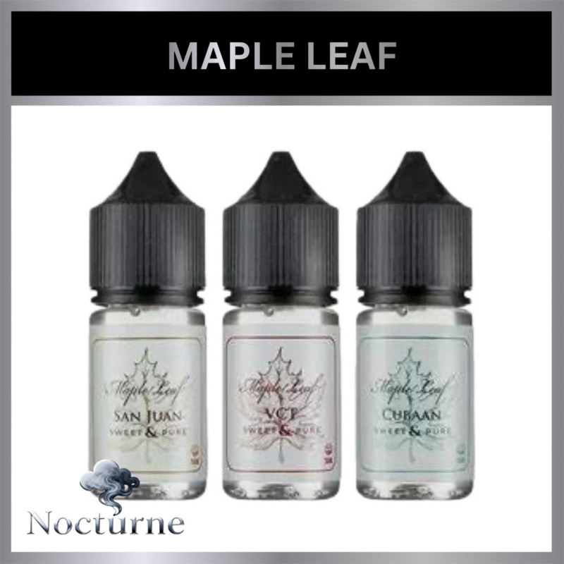 加拿大 MAPLE LEAF 楓葉系列 30ML｜ 醇厚菸香 小煙油